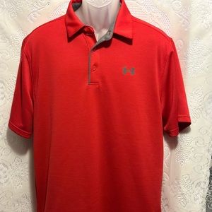 Under-armor polo shirt. Size large, Tall and Preowned .